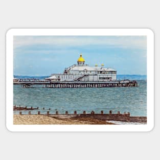 Eastbourne Pier as Digital Art Sticker